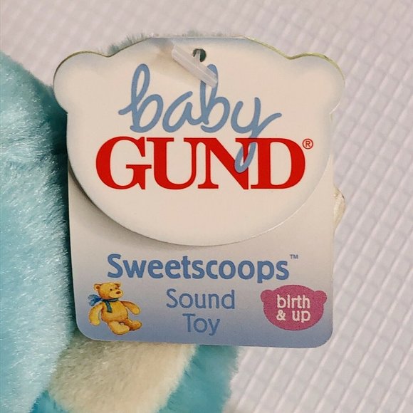 Baby Gund Sweetscoops Stompz Elephant Plush Sound - Picture 6 of 8